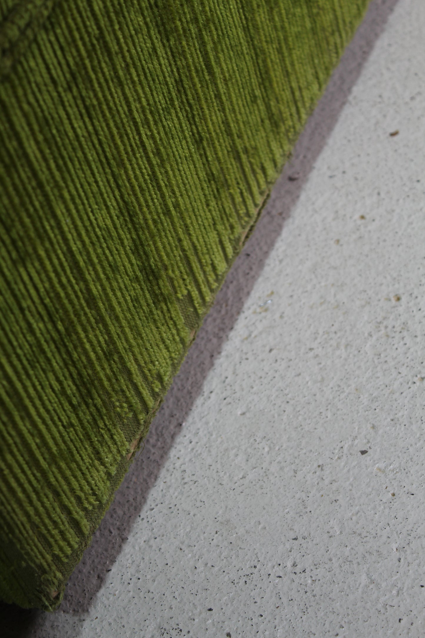 Vintage modulaire bank, hoekbank - groen, jaren '70