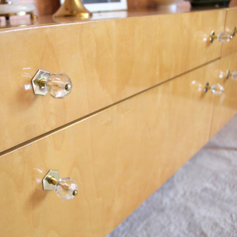 Vintage sideboard, light wood