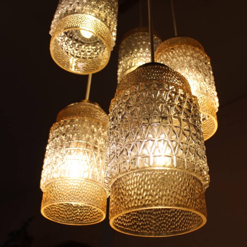 Vintage pendant lamp from the 70s
