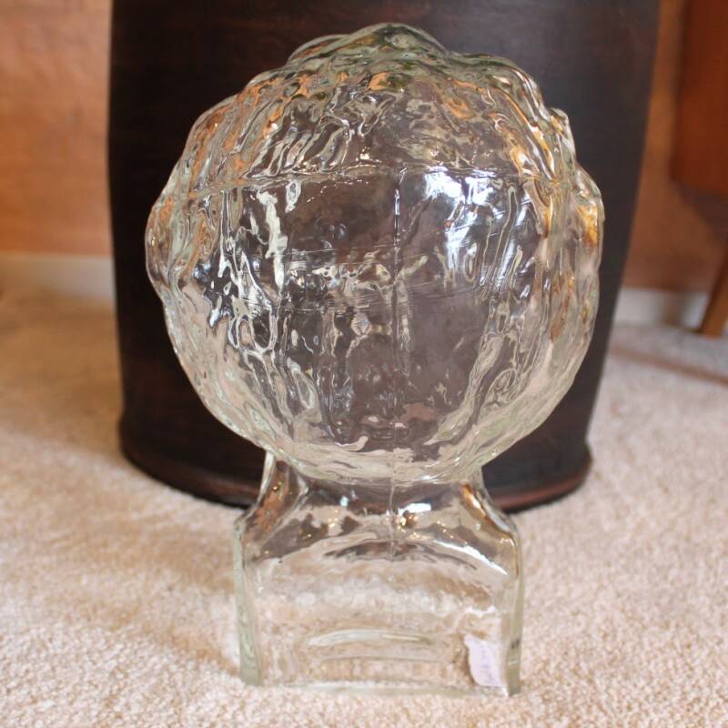 Vintage glass head Beethoven