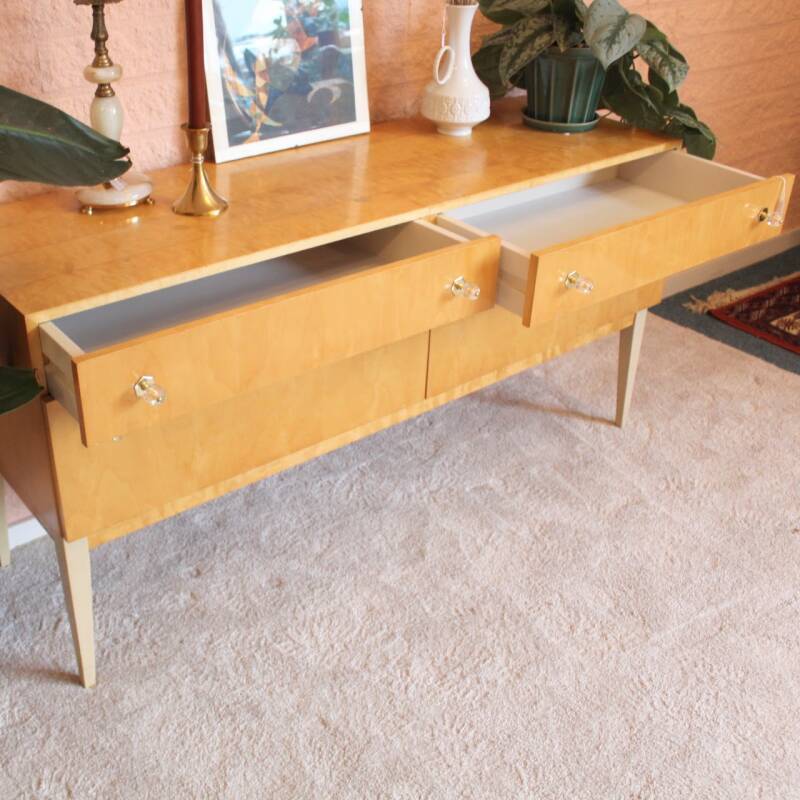 Vintage sideboard, light wood