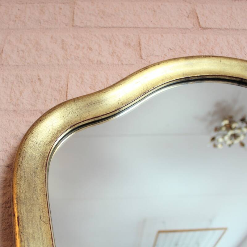 Vintage mirror wood