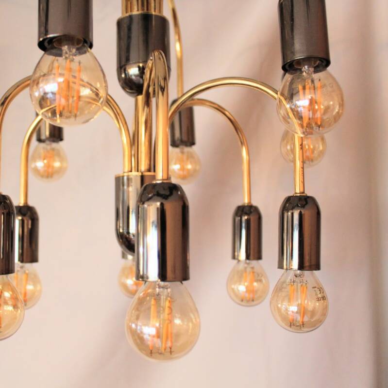 Vintage lamp gold