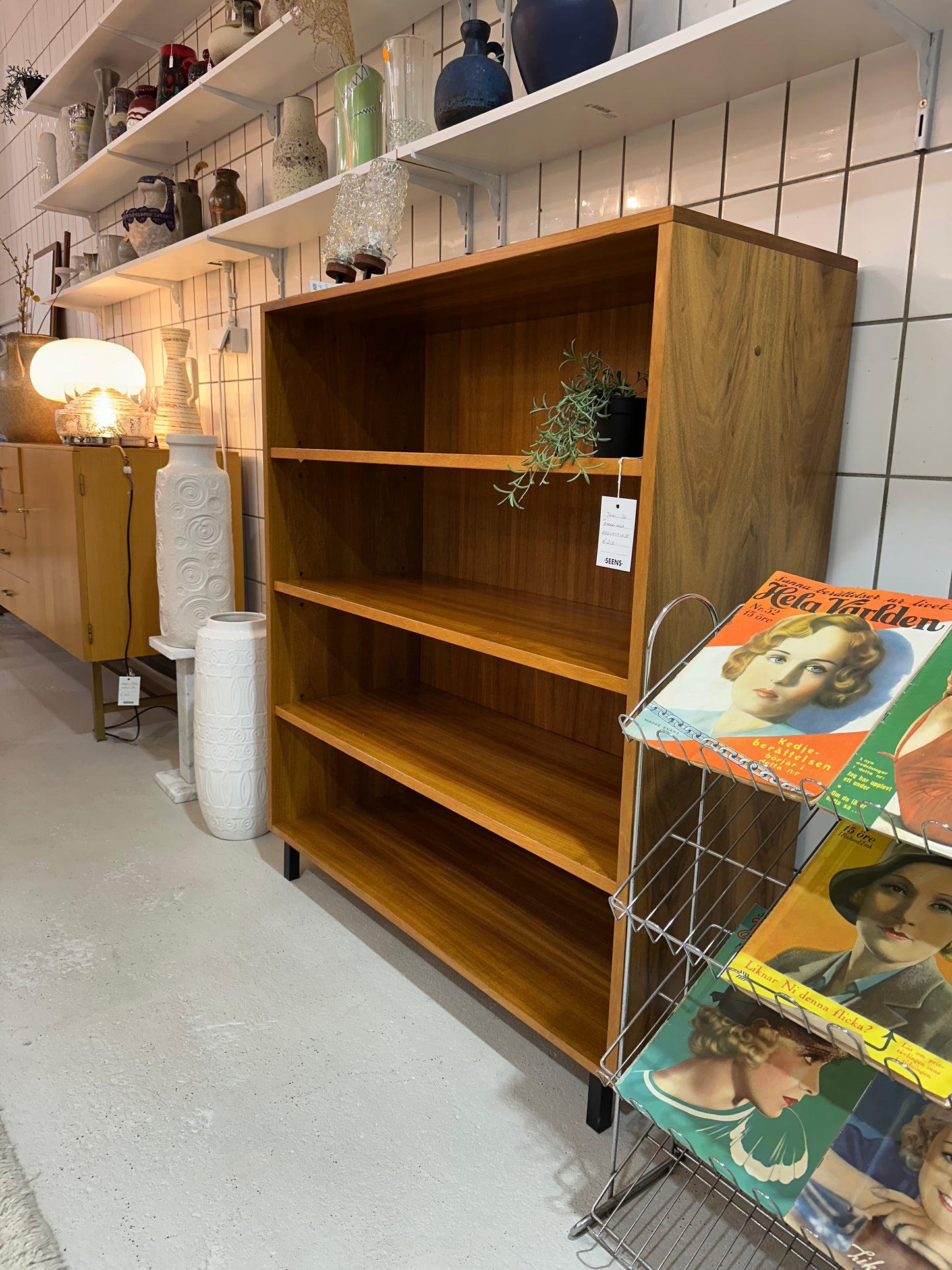 Vintage Bücherregal - 1960er Jahre