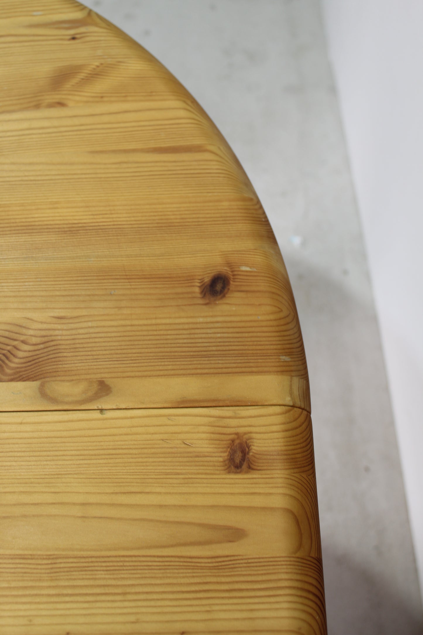 Deens Design grenen ronde uitschuifbare eettafel