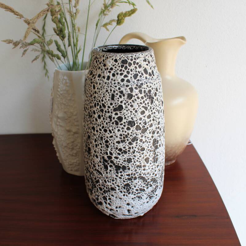 West Germany fat lava vase