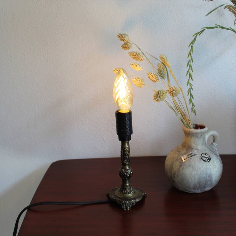 Vintage brass table lamp