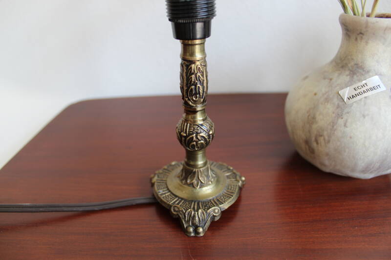 Vintage brass table lamp