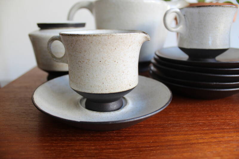 Vintage servies Zaalberg keramiek