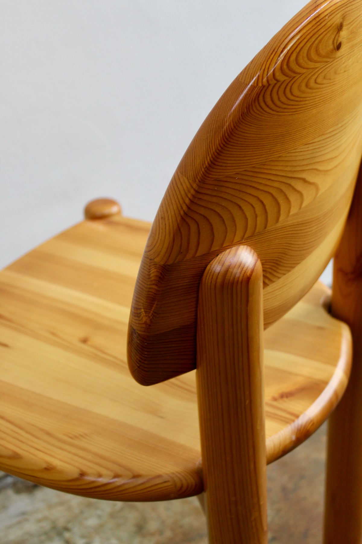 6x Rainer Daumiller grenen eetkamerstoelen