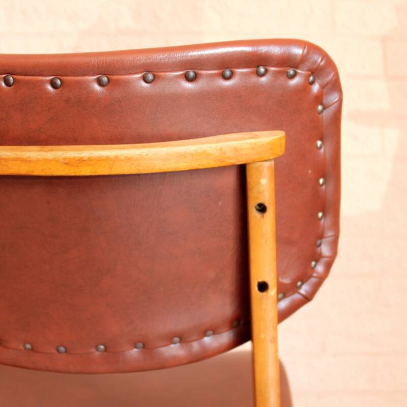 Set vintage stoelen