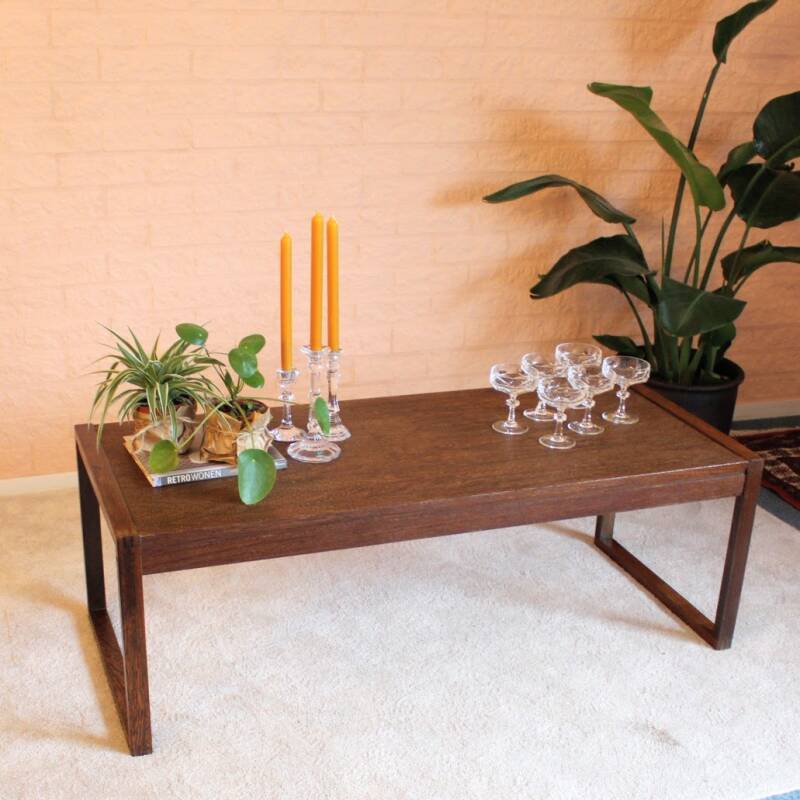 Vintage salontafel, uitschuifbaar