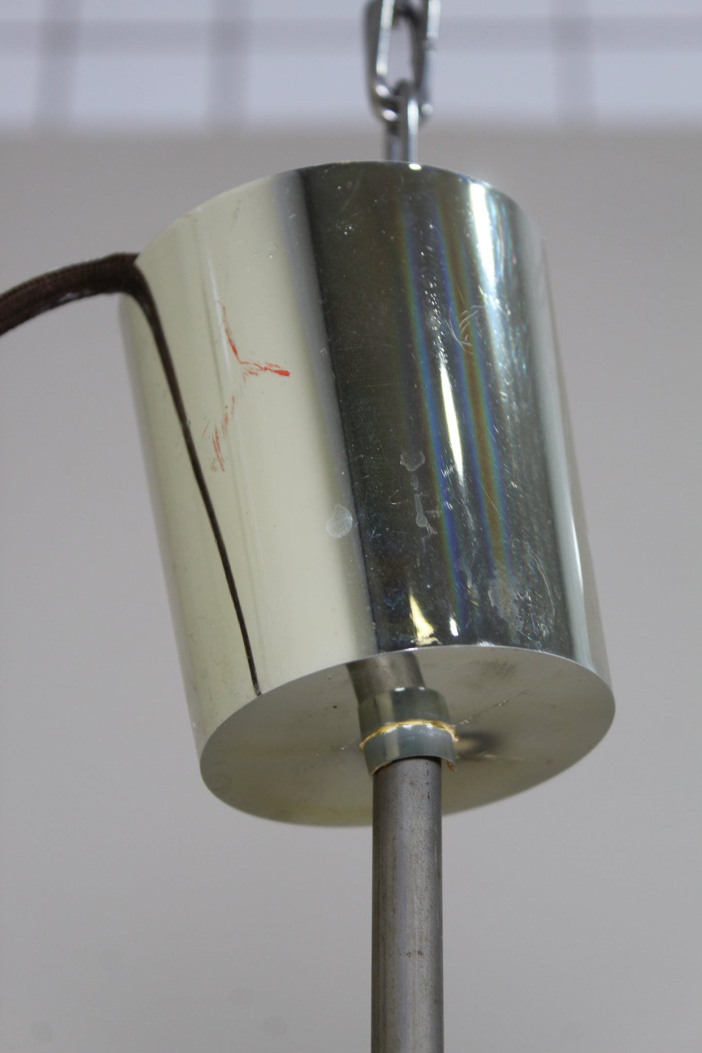 Vintage Pendelleuchte - Sputnik, Metall, Glas 1960er Jahre