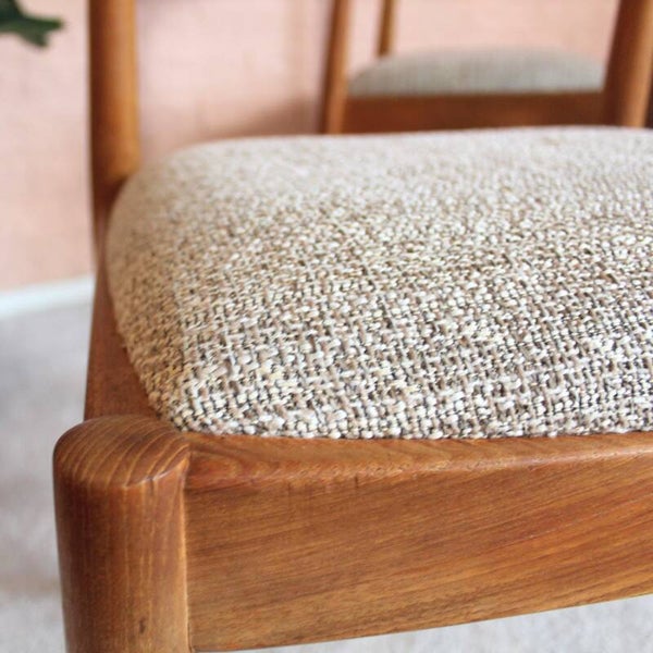 4x vintage stoel, Deens design Henning Kjærnulf