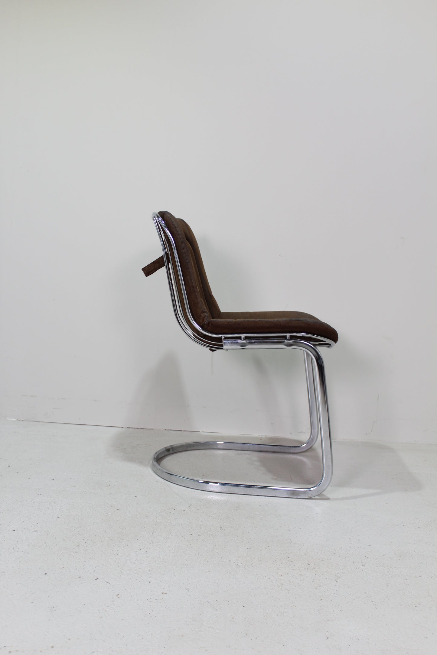 Vintage draadstoelen, buisframe stoelen - jaren '70