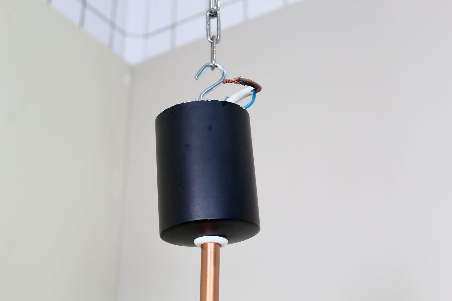 Vintage hanglamp jaren '70 - 8-armig