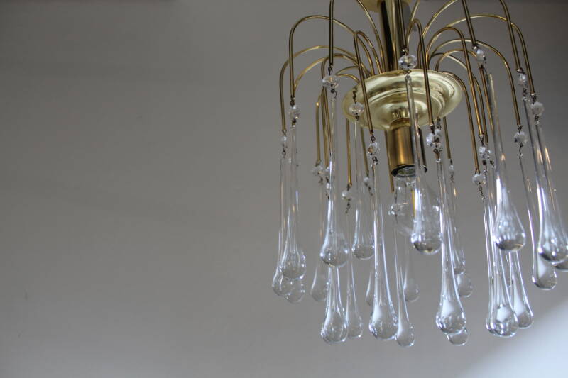 Vintage teardrop lamp