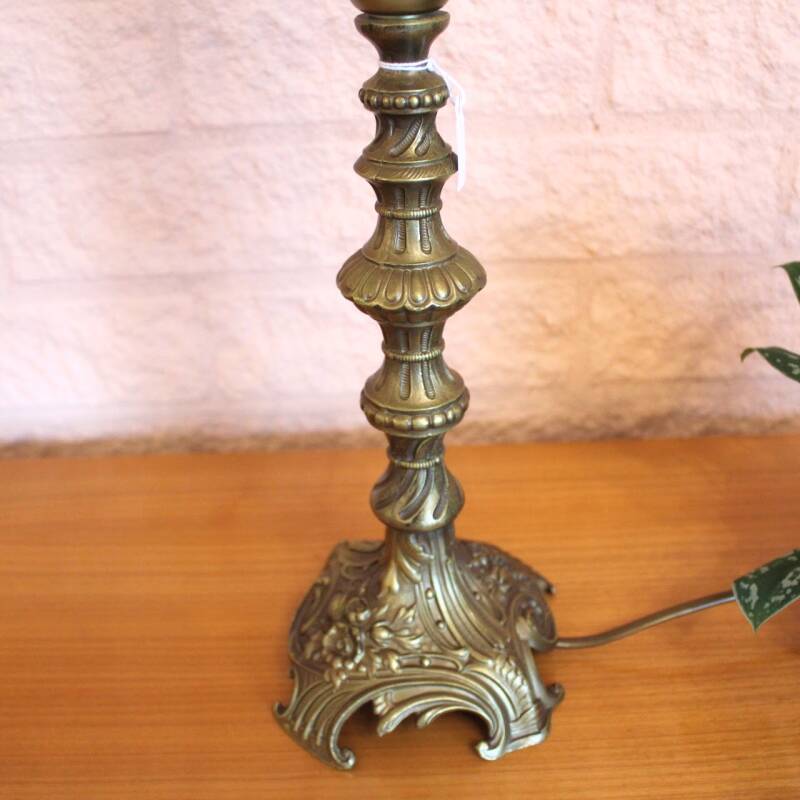 Vintage brass table lamp, night light