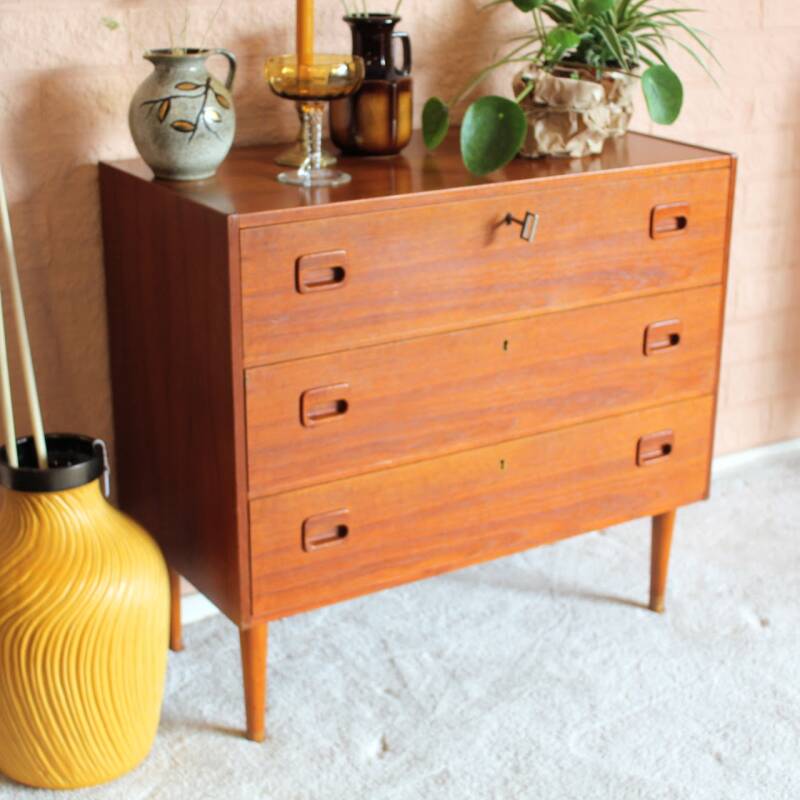 Vintage Swedish chest of drawers