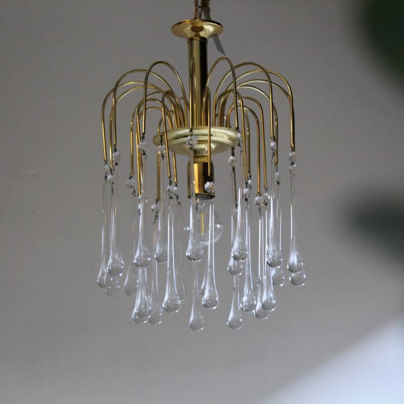 Vintage teardrop lamp