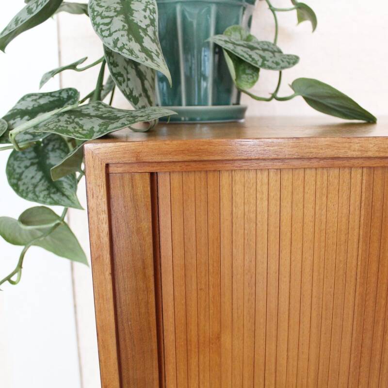 Vintage cabinet/sideboard with sliding doors