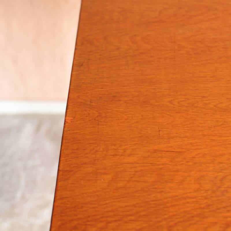 Vintage houten bijzettafel