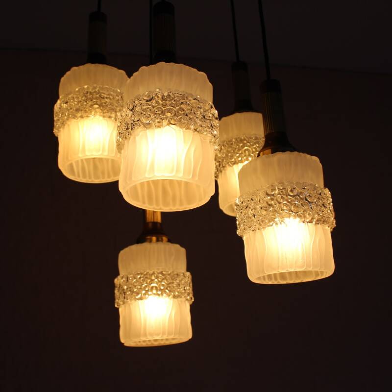 Vintage cascade lamp jaren '70