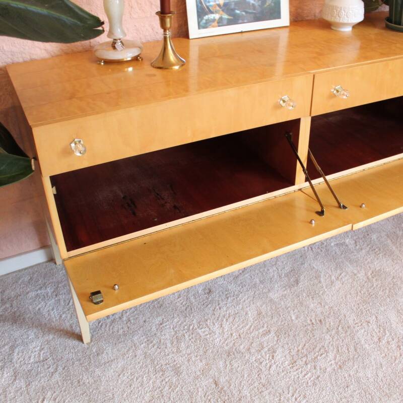 Vintage sideboard, light wood
