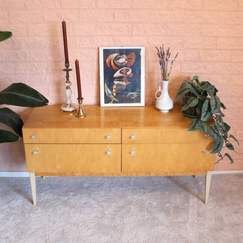 Vintage sideboard, light wood