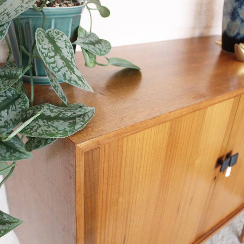 Vintage cabinet/sideboard with sliding doors