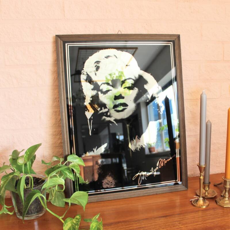 Vintage mirror Marilyn Monroe