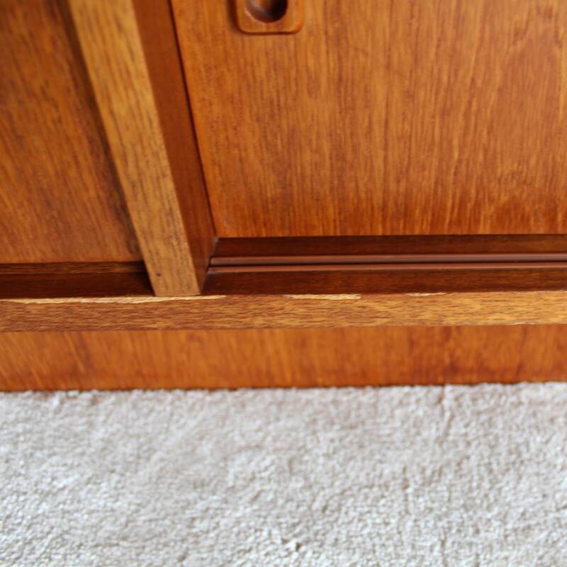 Vintage TV cabinet/lowboard teak 1960s