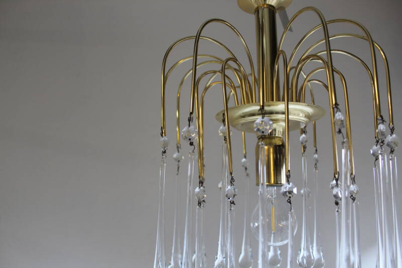 Vintage teardrop lamp