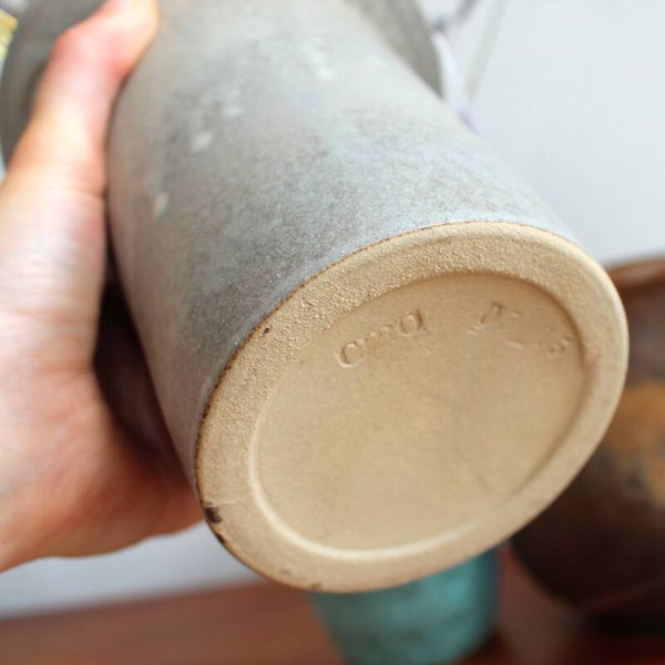 Vintage vaas Ciro Loré M - grijs