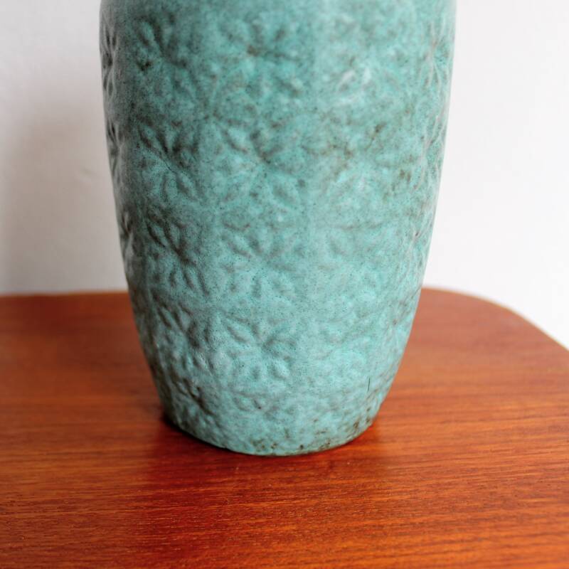 Westdeutsche Vase M - aquablau