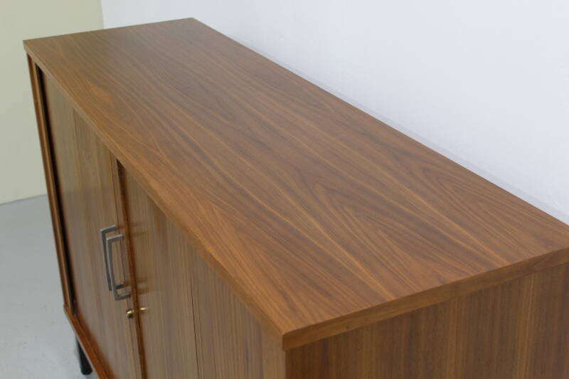 Vintage archiefkast, dressoir - schuifdeuren jaren '60 | 01262