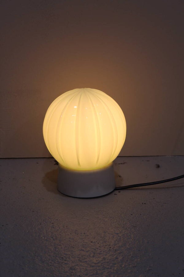 Vintage Thabur Deckenlampe, Deckenleuchte - grün, Art Deco | 01355