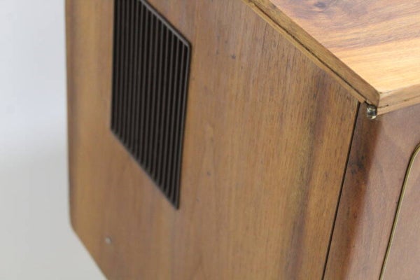 Vintage Schrank, Fernsehschrank, Audioschrank – Gründig | 00951