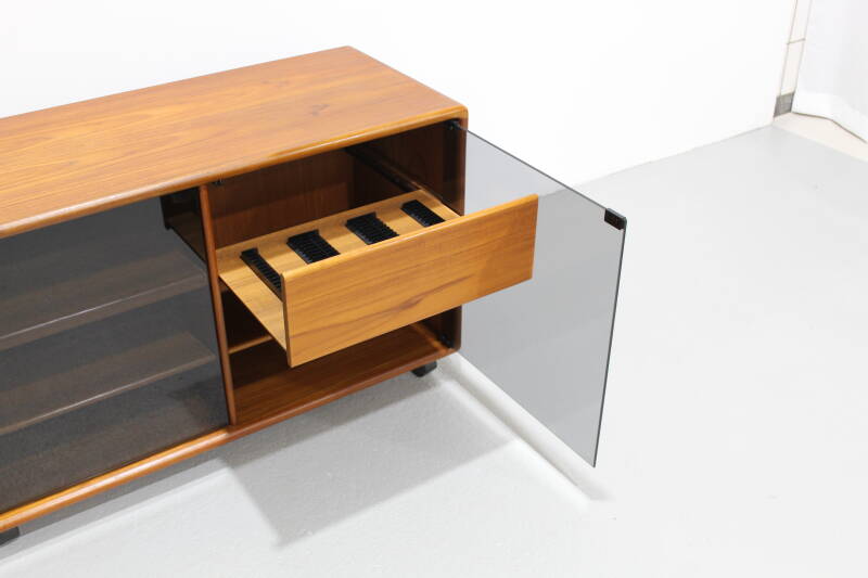 Vintage audiokast, tv-meubel Deens Design - Dyrlund, jaren '80 | 01163
