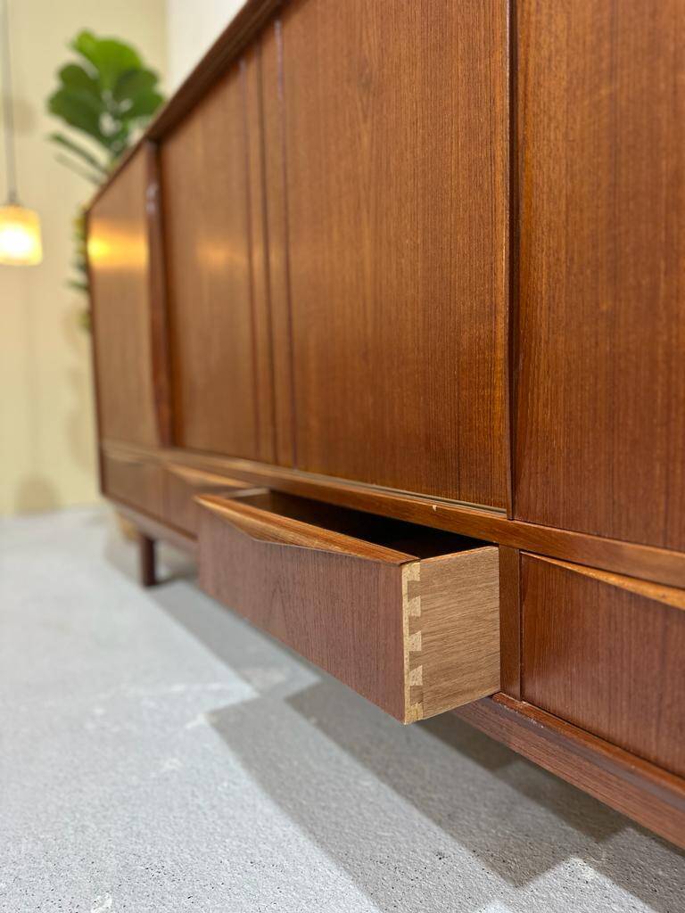 Vintage Deens Design sideboard, dressoir, kast - E.W. Bach jaren '60 | 00988