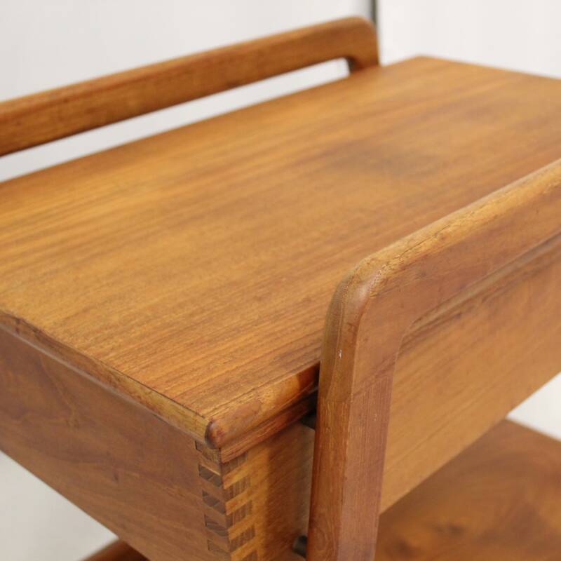 Vintage design serving trolley