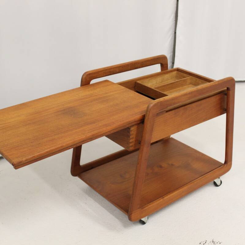 Vintage design serving trolley