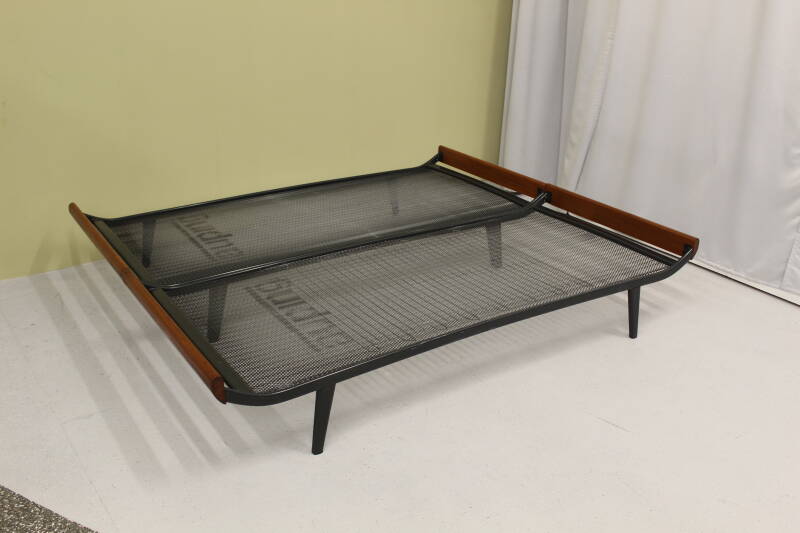 2x Vintage Auping Cleopatra day bed - teak hout, metaal, jaren '60 | 00815 — 1 stuks