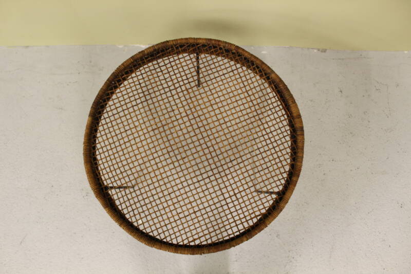 Vintage rattan coffee table