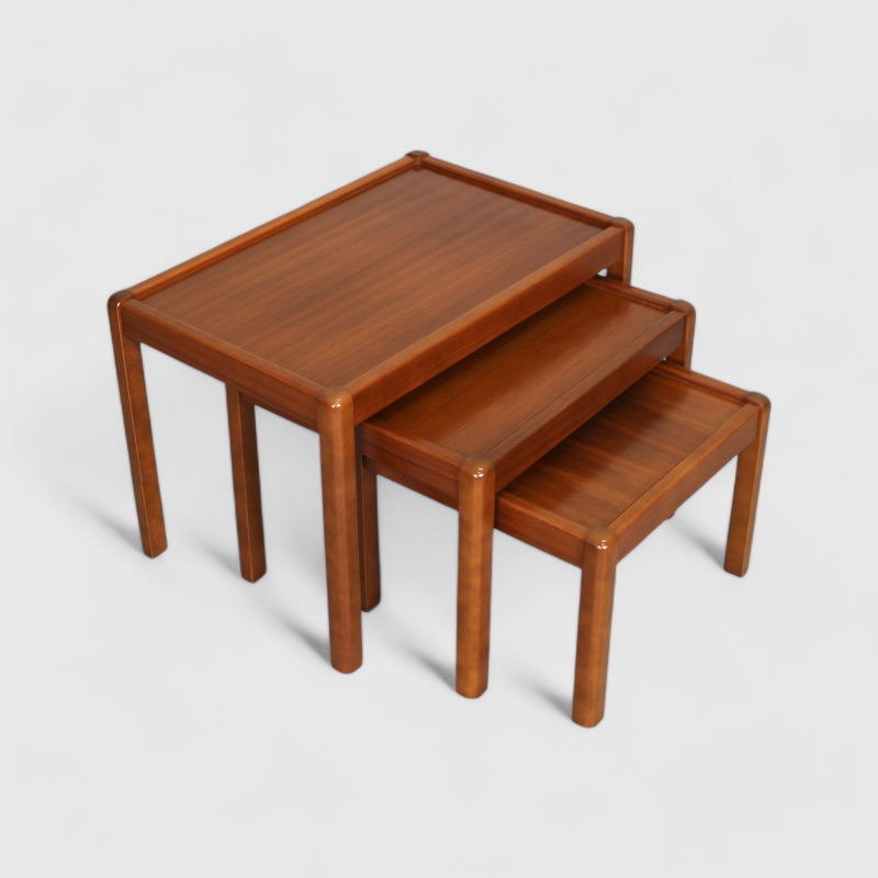 Vintage nesting tables, bijzettafels, mimiset - jaren '60 | 01351