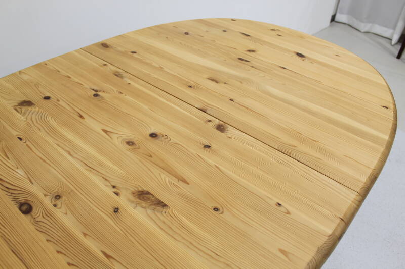 Vintage Danish Design dining table, extendable - Dyrlund pine wood | 00992