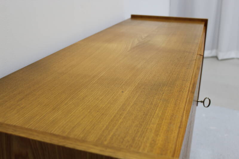 Vintage dressoir, sideboard - licht hout jaren '60 | 00968