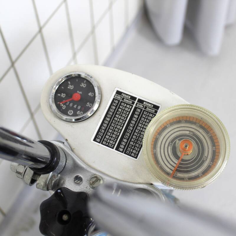 Vintage exercise bike