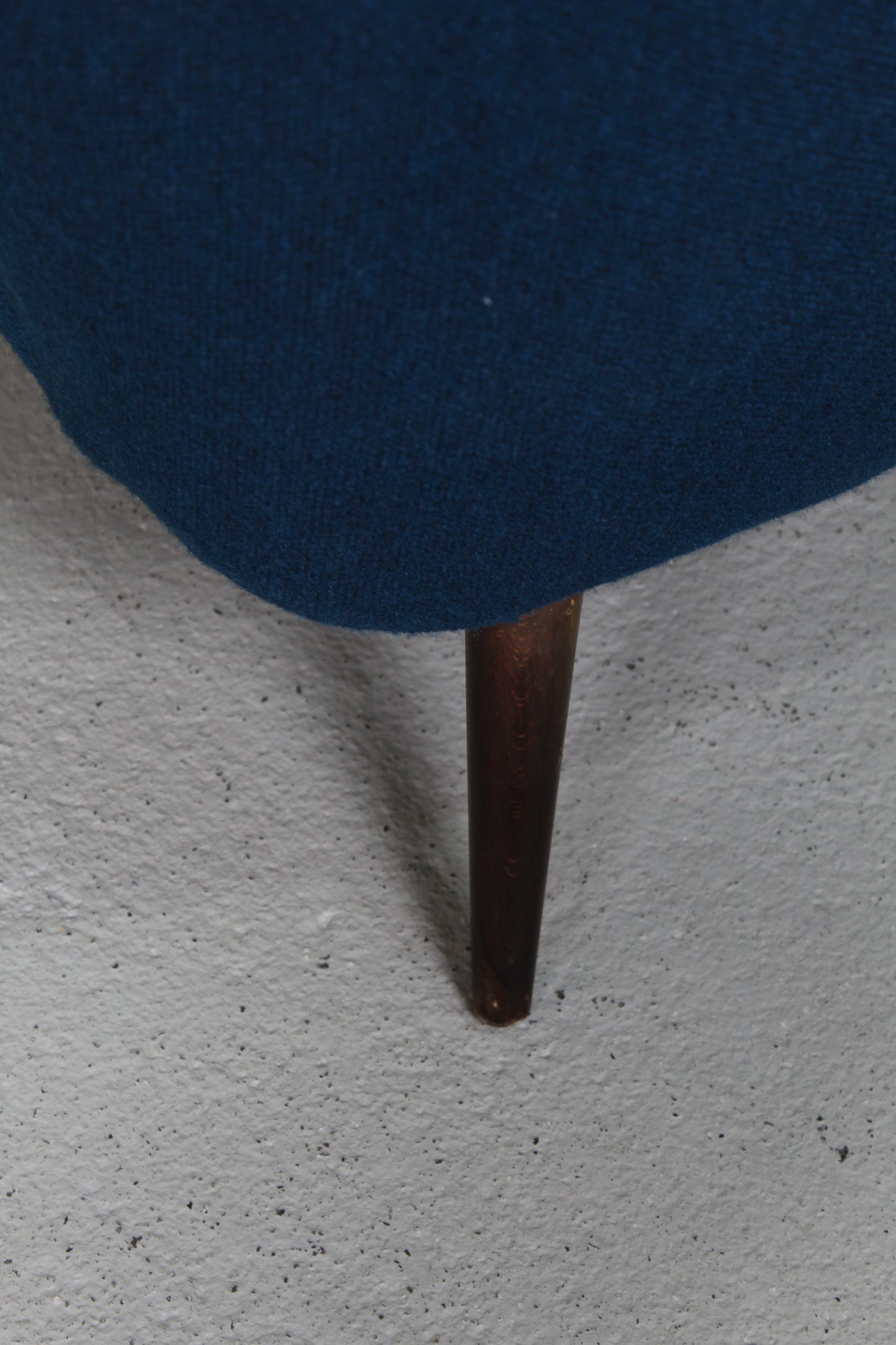Vintage cocktailstoel - jaren '50, blauw
