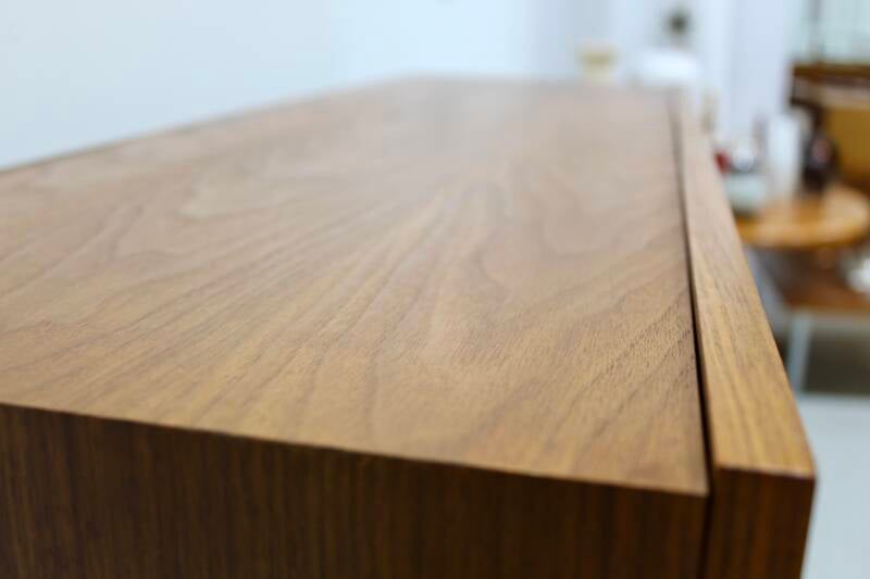 Vintage wooden cabinet, closed, 70s | 01250